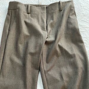 Women’s brown Classic Southampton Deep Brown Wool Pants